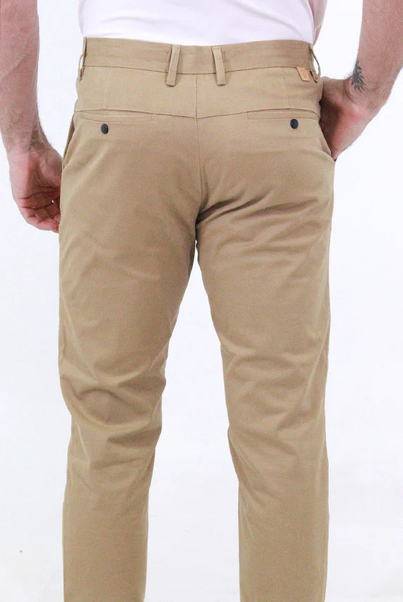 Calça sarja premium algodão egípcio